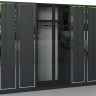 Шкаф 6-ти Створчатый «Наоми» Космос -